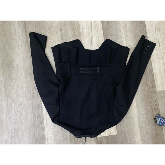 Valencia Black Double Breasted Blazer, Classic Design, Size Small - Picture 10 of 11